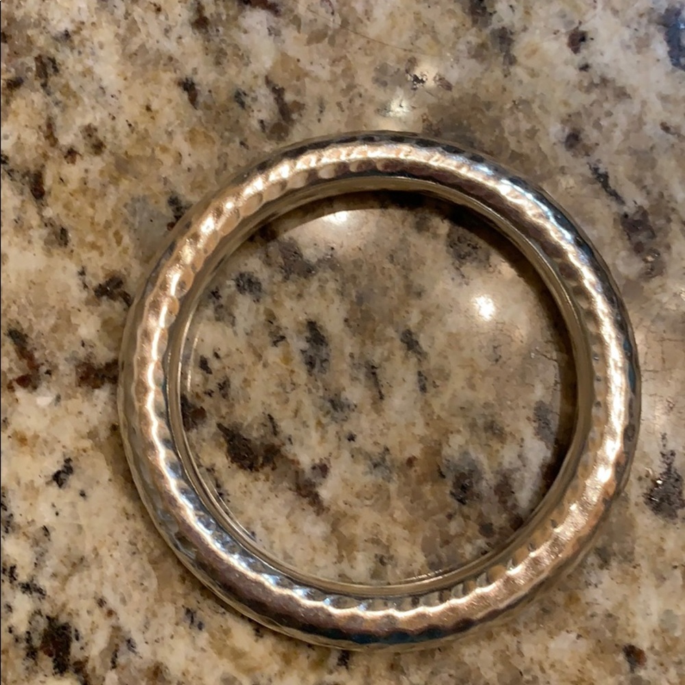 Silver bangle